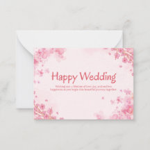 Beautiful Floral Wedding Invitation Template
