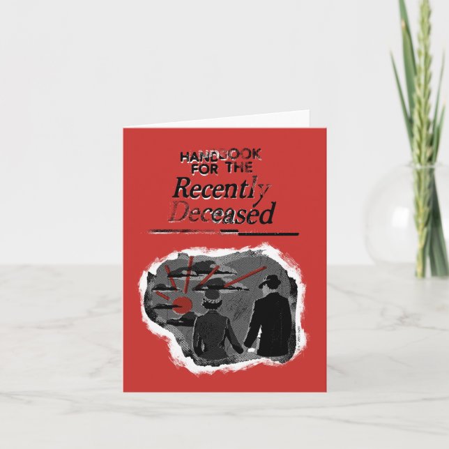 Cartão De Notas Beetlesumo | Manual para os falecidos recentemente (Frente)