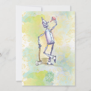 Cartão De Notas Bela Vintage Wizard da Oz Note Card series 14