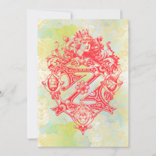 Cartão De Notas Bela Vintage Wizard da Oz Note Card series 18