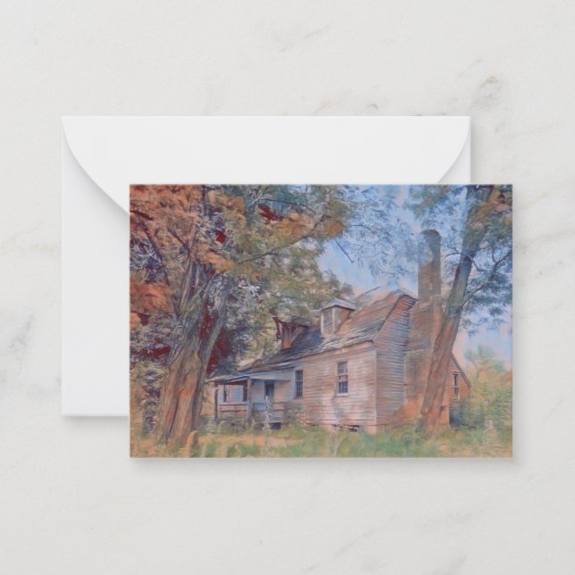 Cartão De Notas Belmont was near Ottoman, Virginia (Frente)