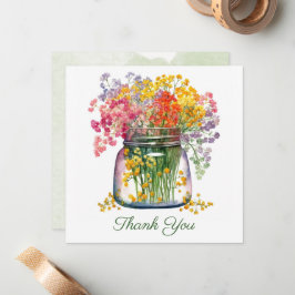 Cartão De Notas Belo Buquê de Flores