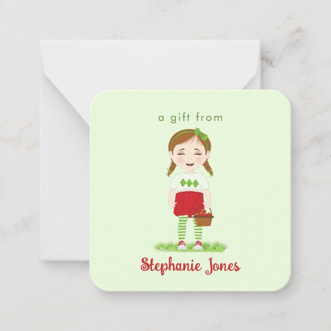 Cartão De Notas Berry Sweet Birthday (Frente)