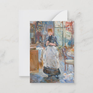 Cartão De Notas Berthe Morisot - Na Sala De Jantar