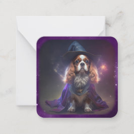 Cartão De Notas Blenheim Cavalier King Charles Wizard