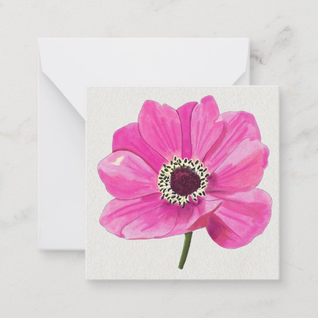Cartão De Notas Blush Bloom Notecard  (Frente)
