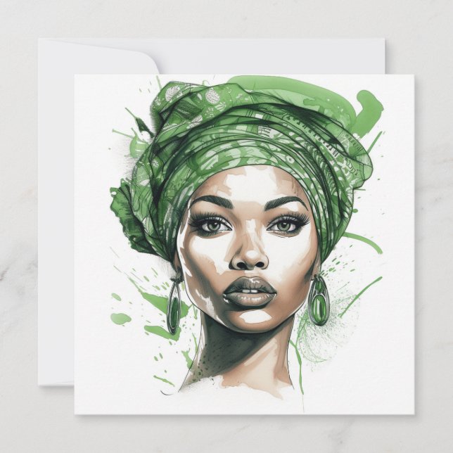 Cartão De Notas Bold & BeauBonito: Capacitando as Mulheres de Pop  (Frente)