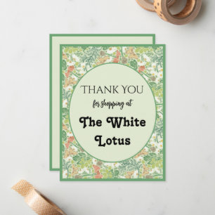 Cartão De Notas Borboletas amarelas Vintage White Daisies no Jardi