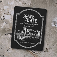 Boston Personalizada Salve a Data