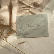 Botânica Minimalista Obrigado