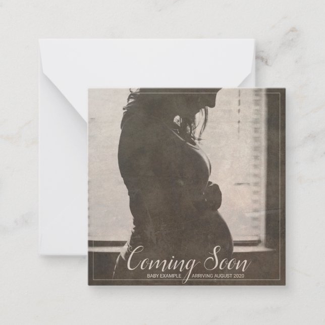 Cartão De Notas Brevemente - Grandes Expectativas (Frente)