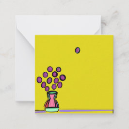 CARTÃO DE NOTAS BUQUÊ