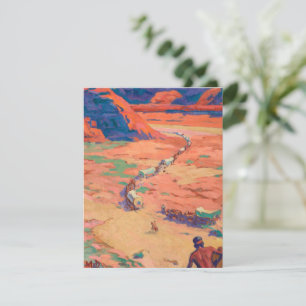 Cartão De Notas Buscando os intrusos por Maynard Dixon