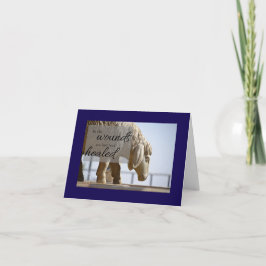 Cartão De Notas By His Wounds We are Healed Card