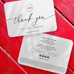 Cartão De Notas Campanha de propaganda simples do cupom promociona