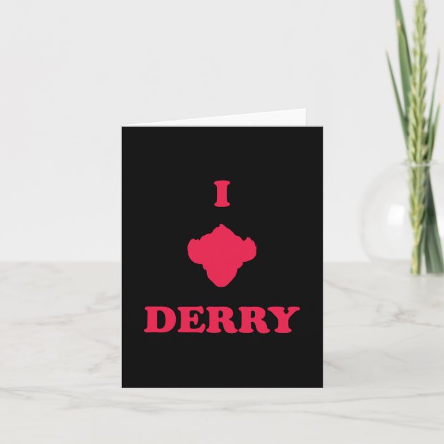 Cartão De Notas Capítulo 2 | I Love Derry (Frente)