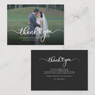 Cartão De Notas Casal De Orçamento Foto Script De Foto Obrigado