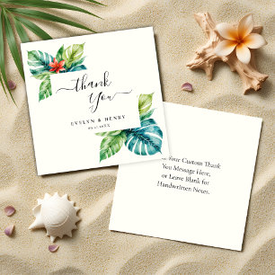 Cartão De Notas Casamento Greenery De Cores De Água Do Orçamento O