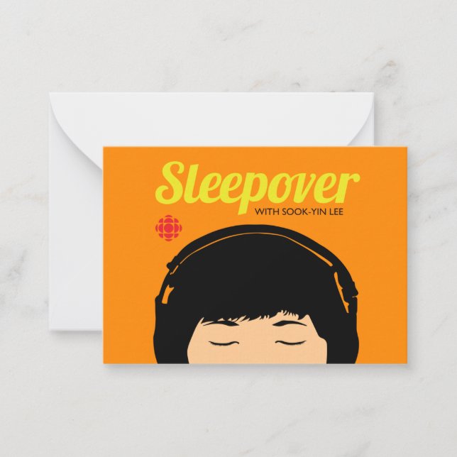 Cartão De Notas CBC Sleepover (Frente)