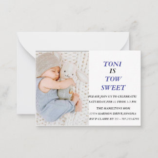 CARTÃO DE NOTAS CELEBRAÇÃO DEMAIS COM TONI