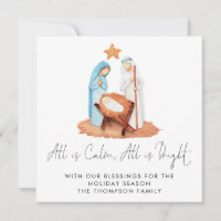 Cena Natividade Tudo É Feriado Calmo