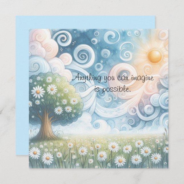 Cartão De Notas Céus / Visitas e Cotação (Frente/Verso)