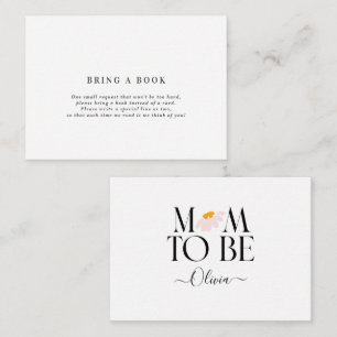 Cartão De Notas chá de fraldas floral de margarida natural traz um