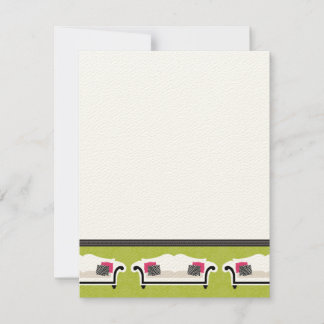 Cartão De Notas Chic Decor Flat Note Cards (GGs)