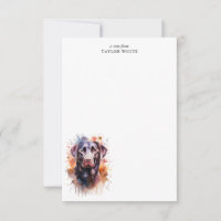 Chocolate Doce Labrador Retriever Obrigado