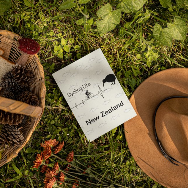 Cartão De Notas Ciclismo, personalizável na Nova Zelândia (Criador carregado)