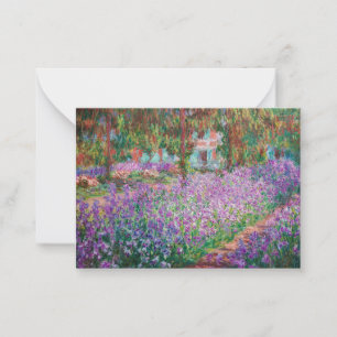 Cartão De Notas Claude Monet - O Jardim do Artista em Giverny