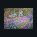 Cartão De Notas Claude Monet - O Jardim do Artista em Giverny<br><div class="desc">Jardim do Artista em Giverny / Le Jardin de l'artiste a Giverny - Claude Monet,  1900</div>
