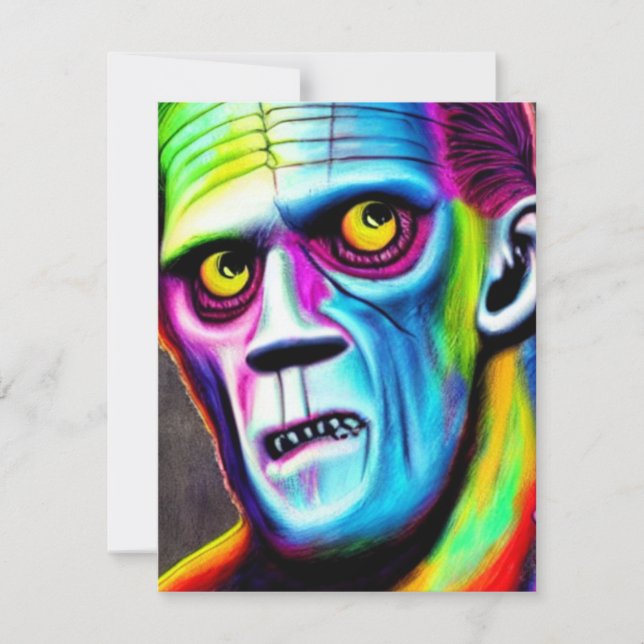Cartão De Notas Coleção Frankenstein (Frente)