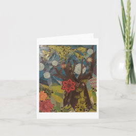 Cartão De Notas Collage Notecard