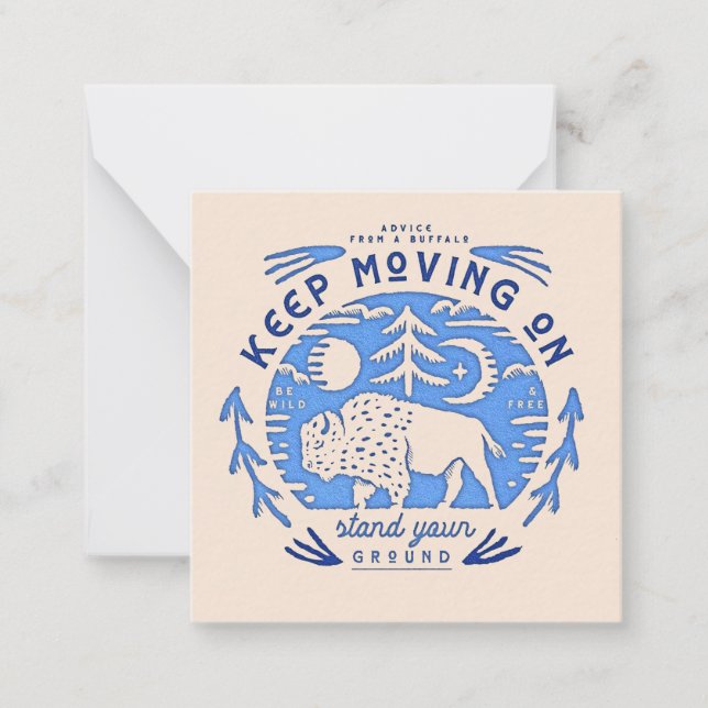 Cartão De Notas Conselhos de Buffalo (Frente)