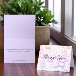 Cartão De Notas Cor do Dentro de Mist Correspondente do Arco-Íris 