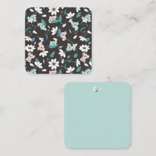 Cartão De Notas Corante Koala Pattern Cute Animal e Floral