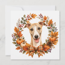 Coroa de Outono do Whippet