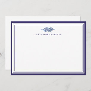 Cartão De Notas Correspondência de Fronteira Profissional de Marin