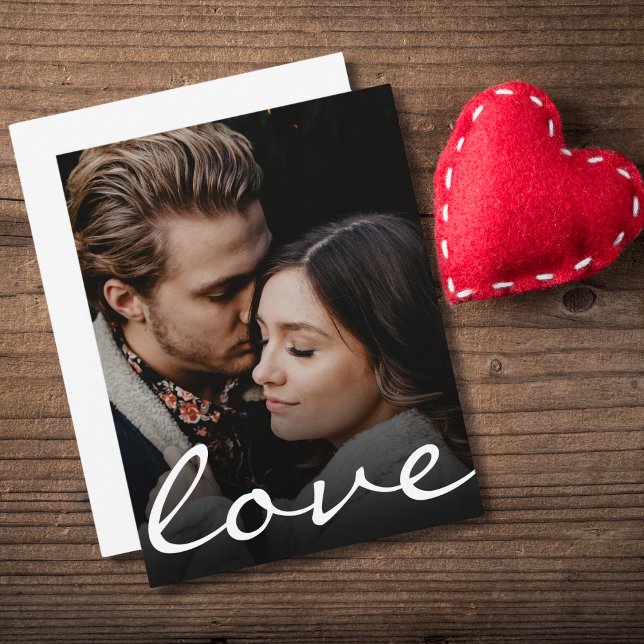 Cartão De Notas Costume Romântico de Foto de Amor Torne-o ÚNico (Criador carregado)
