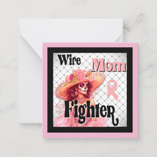 Cartão De Notas Crânio de açúcar para conhecimento do Cancer