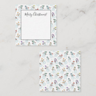 Cartão De Notas Crianças, bonitinho de Natal, bonitinho de chapéu