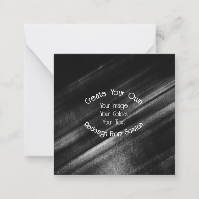 Cartão De Notas Crie seu (Frente)