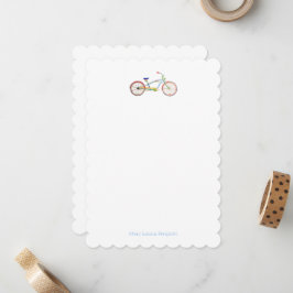 Cartão De Notas "Cruiser" Bike personalizada