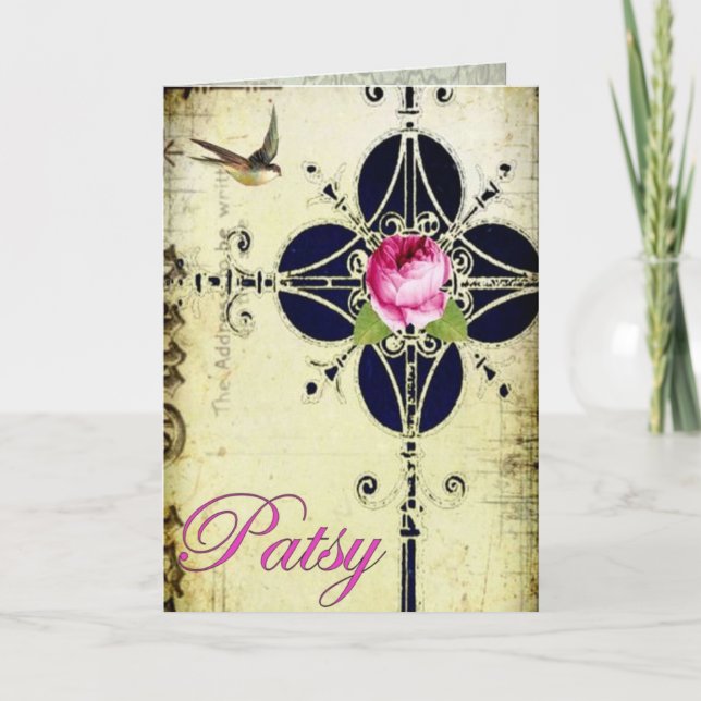 Cartão De Notas Cruzamento Patsy (Frente)