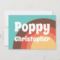 Curvas Coloridas Modernas de Groovy Personalizadas