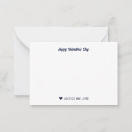 Cartão De Notas Cute Cupid Arco Flecha Coração Padrão Dia dos Namo