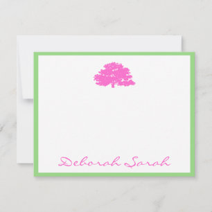 Cartão De Notas Deborah Custom Bat Mitzvah Obrigado
