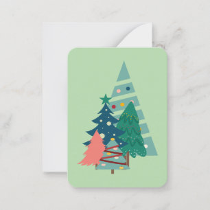 Cartão De Notas Decoração de Festas com Sempre-Vivas