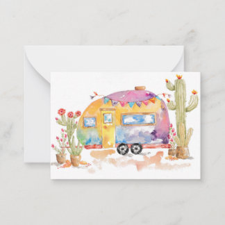Cartão De Notas Desert Wanderlust Greeting Card